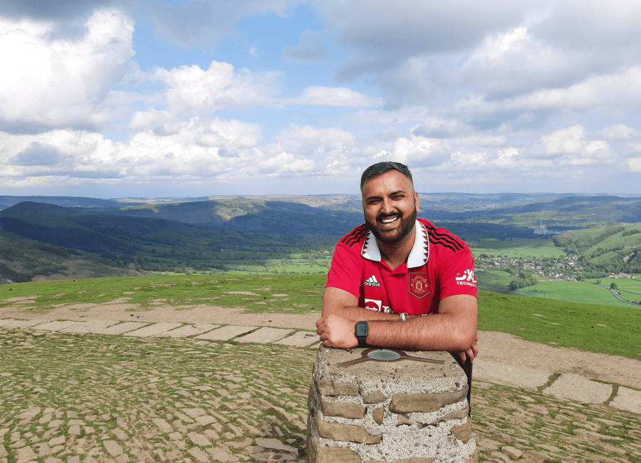 Mam Tor Summit, Peak District Diversity Skyline Route People