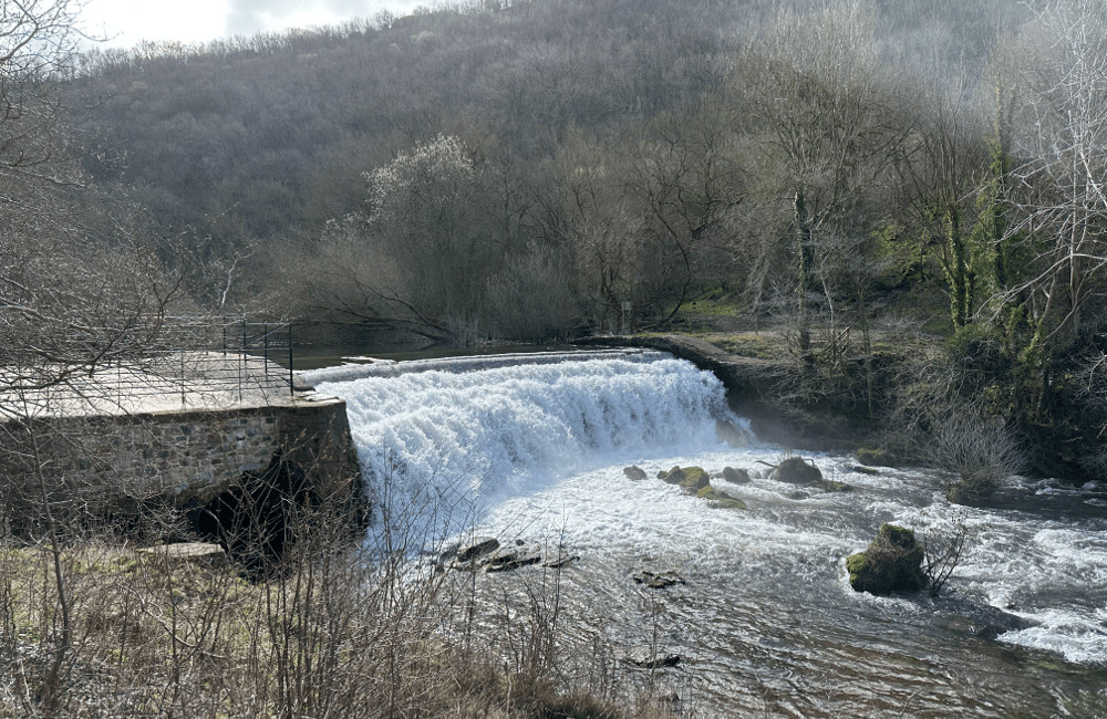 Monsal Dale Waterfall, Peak District