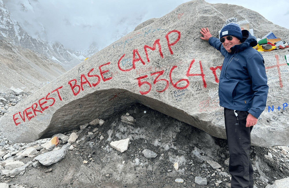 Trek Training Success Steve Everest Base Camp