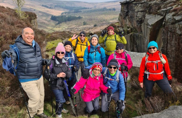 Peak District Group Burbage Edge