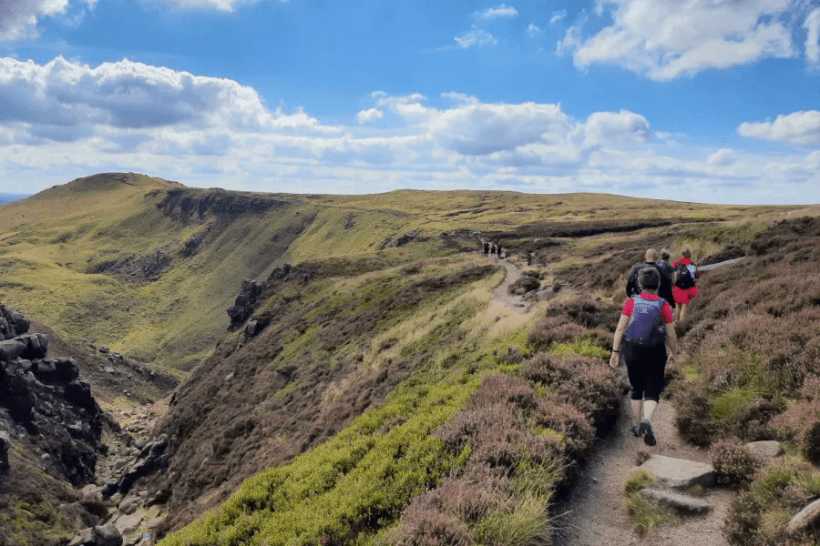 Edale skyline walk guide peak district
