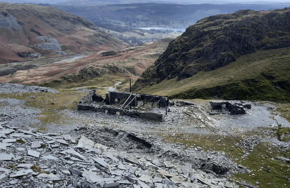 Slate Mine, Old Man of Coniston, Lake District