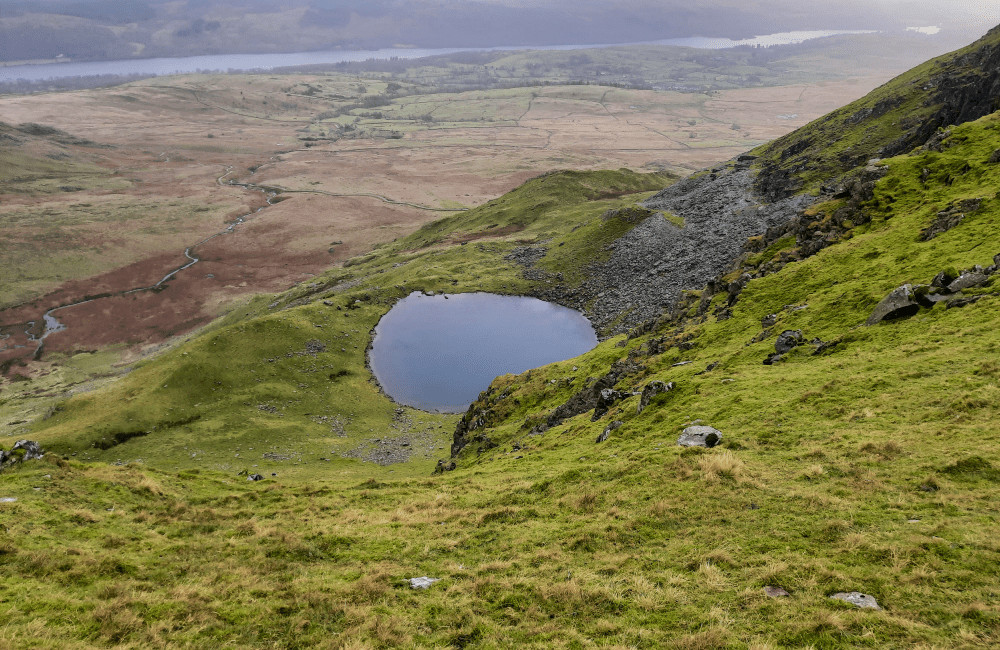 Blind Tarn, Brown Pike, Coniston Fells Lake District