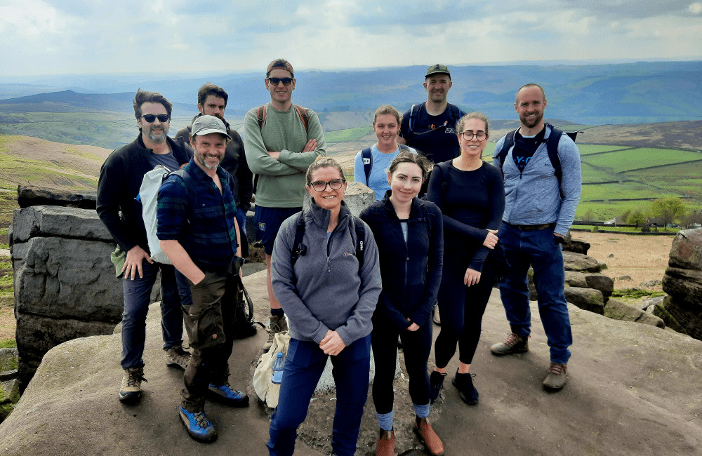 Bywater Properties Corporate Team Stanage Edge Peak District