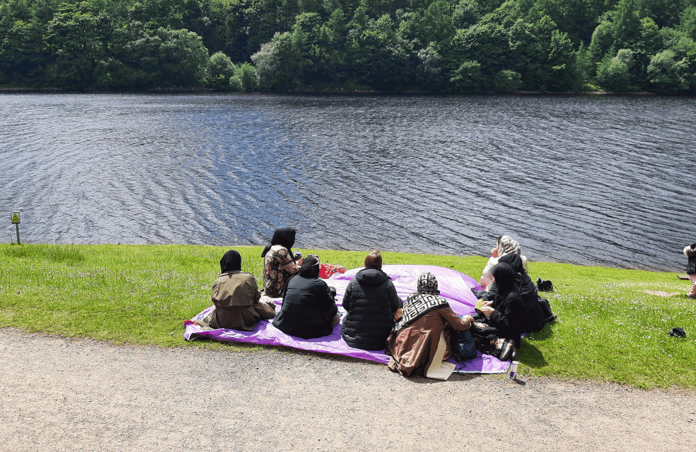 Gulab Sorkh Picnic Ladybower Picnic Peak District