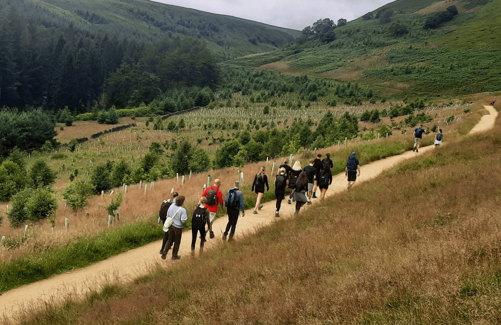 Corporate Group Derwent Walk Peak District
