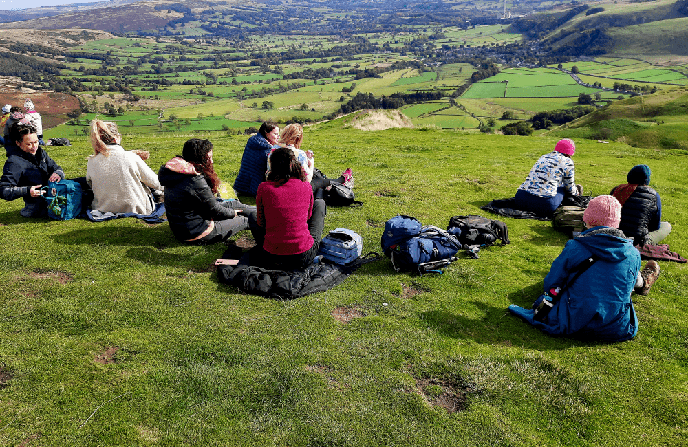 Corporate Group MamTor Peak District
