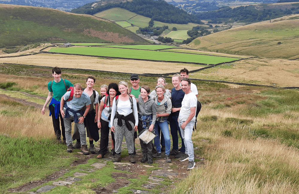 Family Group Bleaklow Peak District (2)