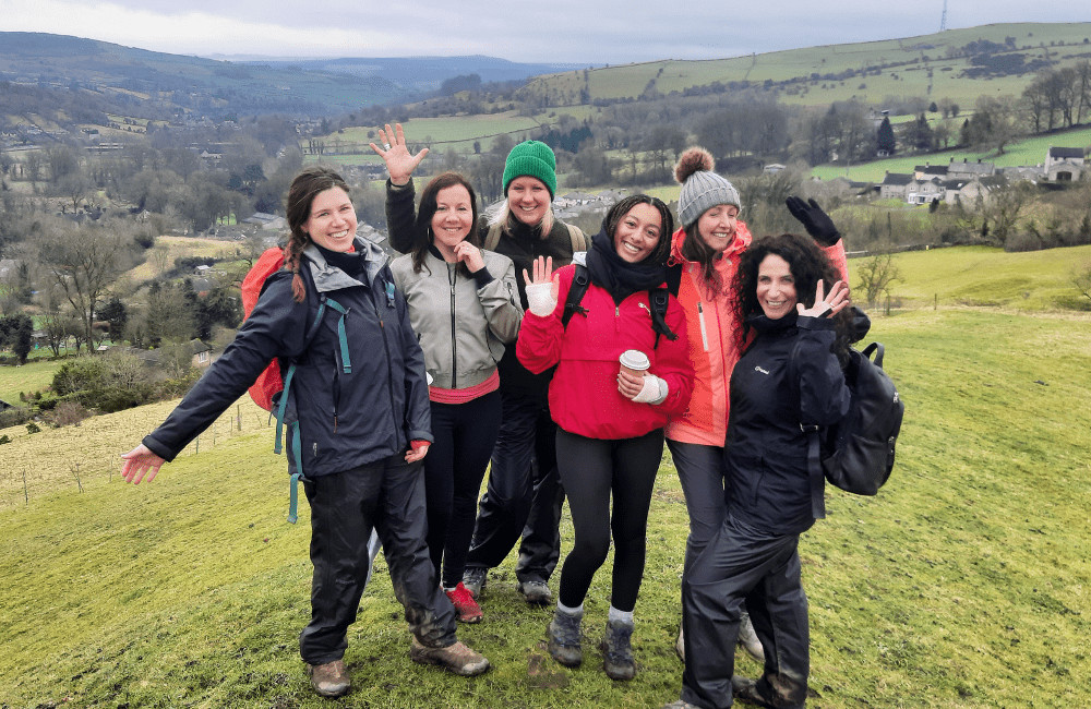 Happy Corporate Yoga Group Stony Middleton Peak District Diversity (1)