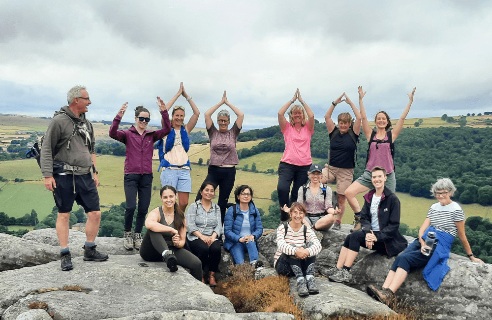 Happy Yoga Group Froggatt Peak District