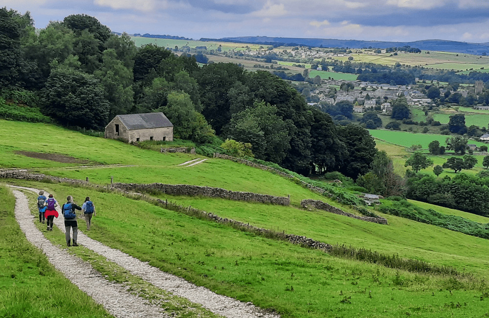 Robin Hood Stride Path to Youlgreave District
