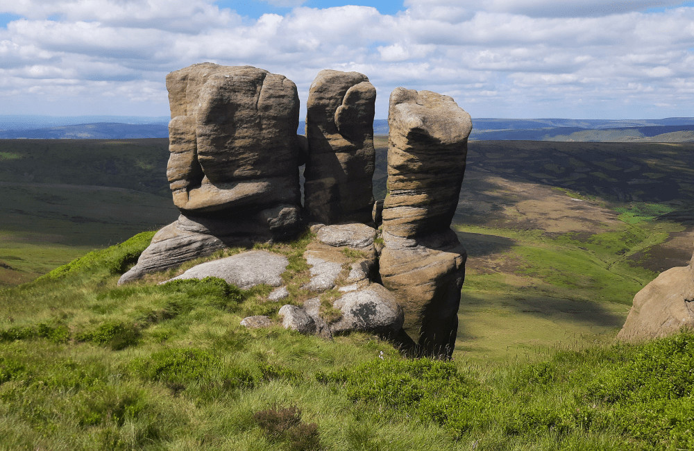 Boxing Gloves Kinder Scout North Peak District