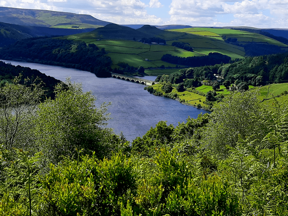 Rail to Trail: A Guide For Peak District Train Hikers. Bamford Edge Peak District