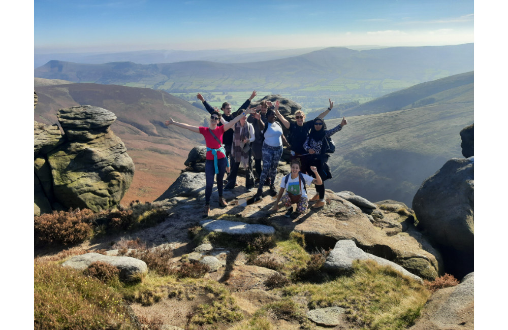 Kinder Scout South Group Autumn Peak District