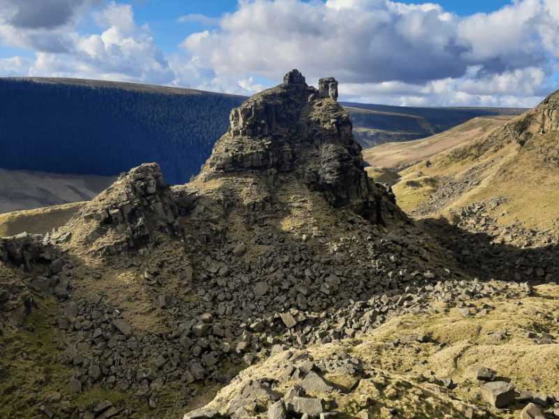 Alport Castles Peak District