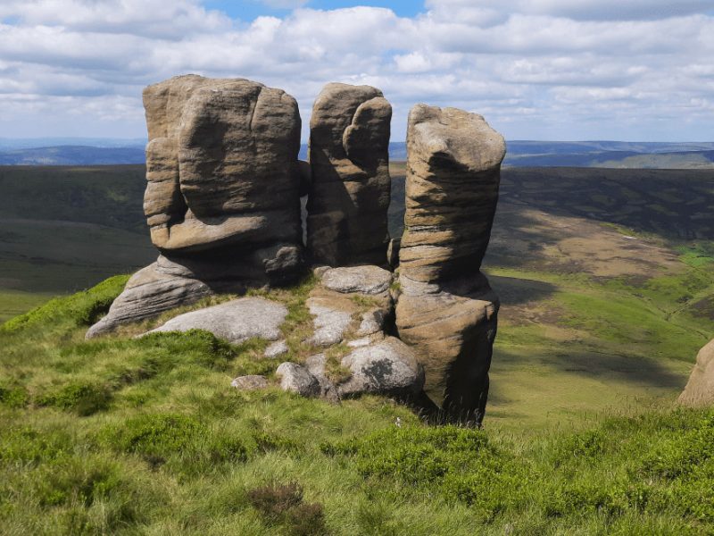 Boxing Gloves Kinder Scout North Peak District