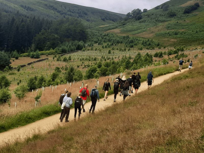 Corporate Group Derwent Walk Peak District