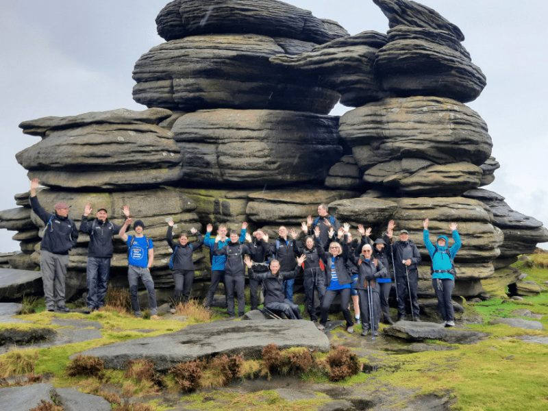 Derwent Edge The Wheelstones Corporate Group Peak District