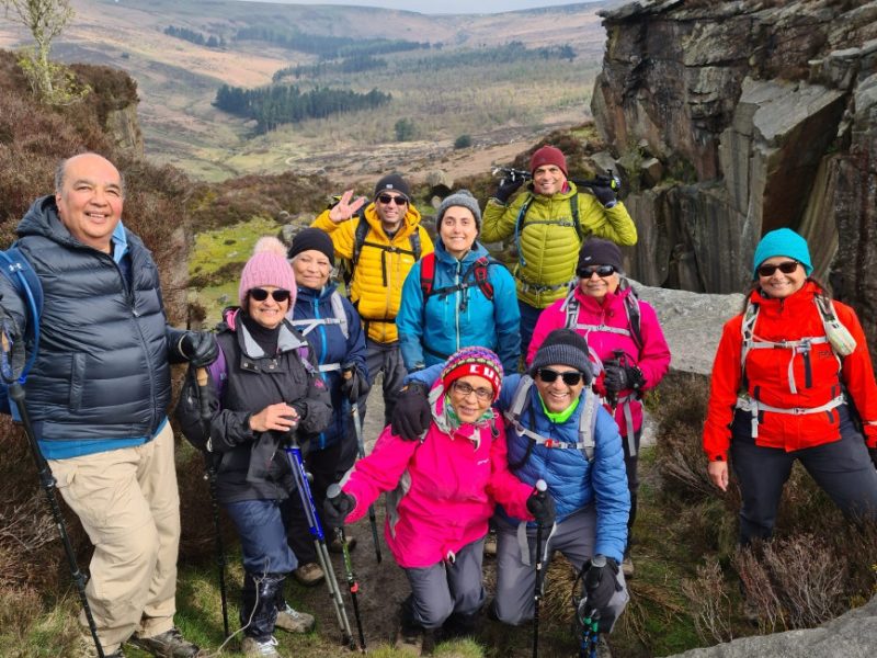 Peak District Group Burbage Edge