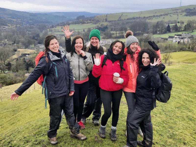 Happy Corporate Yoga Group Stony Middleton Peak District Diversity (1)